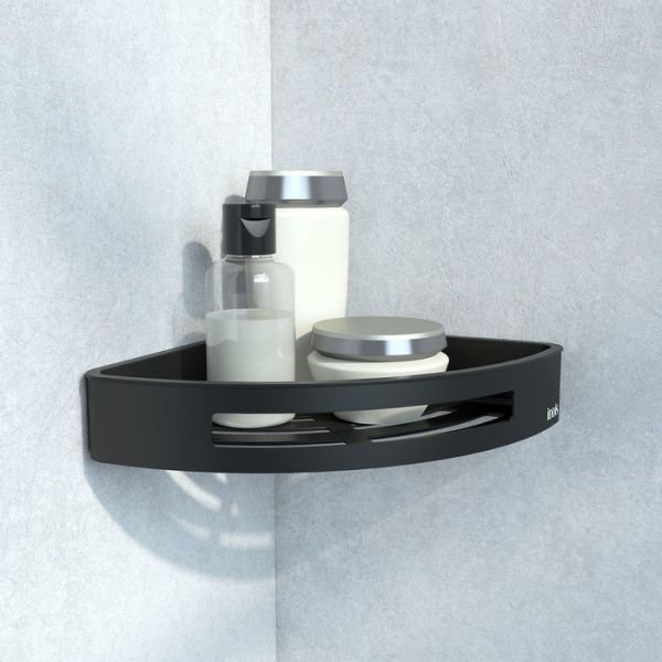 Полка IDDIS Optima Home 21,5x21,5см чёрный SHE11SBi44