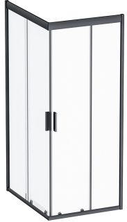 Душевой уголок Am.Pm Gem S 100x80см чёрный матовый W93G-404-100280-BT Душевой уголок Am.Pm Gem S 100x80см чёрный матовый W93G-404-100280-BT