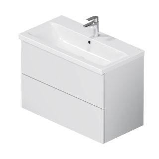 Тумба с раковиной Am.Pm Gem M90-FHX0802WG-WCC0802WG 80 см белый