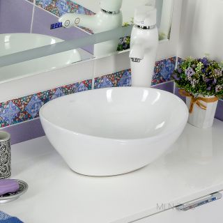 Накладная раковина Melana 7138-805 41см белый Накладная раковина Melana 7138-805 41см белый