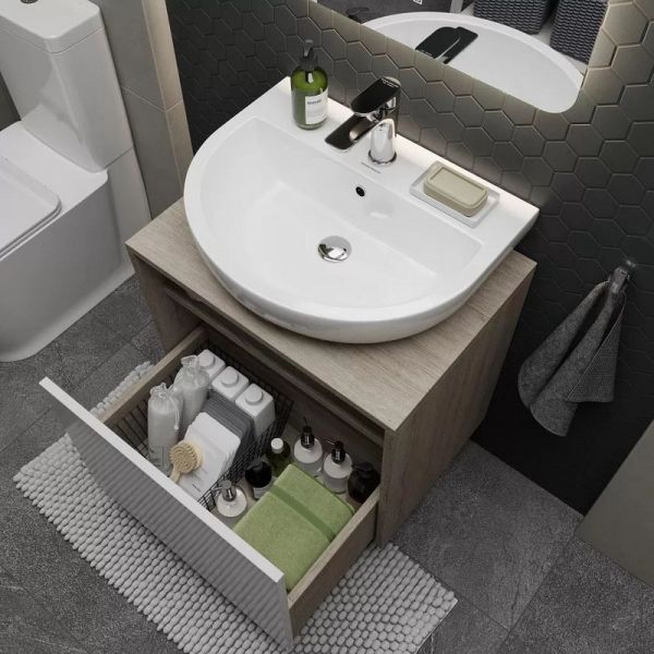 Раковина Kerama Marazzi Boungiorno BG.NN.wb.55 55 см белый