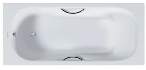 Чугунная ванна Aquatek Гамма AQ8070FH-00 170x75см белый