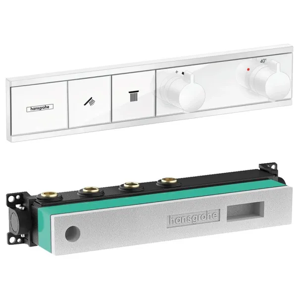 Смеситель для душа Hansgrohe RainSelect 15380700S белый Смеситель для душа Hansgrohe RainSelect 15380700S белый