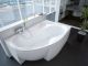 Акриловая ванна Aquatek Вега VEG170-0000083 170х105 см правая с фронтальным экраном сборно-разборный сварной каркас