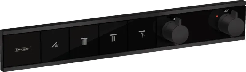Смеситель для душа Hansgrohe RainSelect 15382670S черный Смеситель для душа Hansgrohe RainSelect 15382670S черный