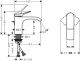 Смеситель Hansgrohe  Vivenis  75010700 для раковины Смеситель Hansgrohe  Vivenis  75010700 для раковины