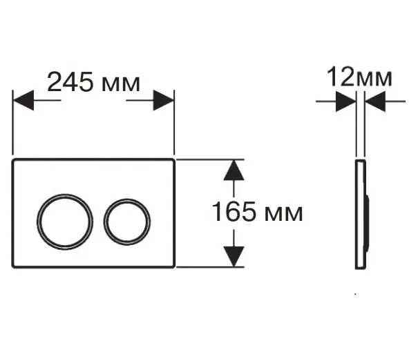 Комплект SET AQUATEK МИЯ-MB-017 4в1 унитаз с инсталляцией кнопкой и сиденьем микролифт