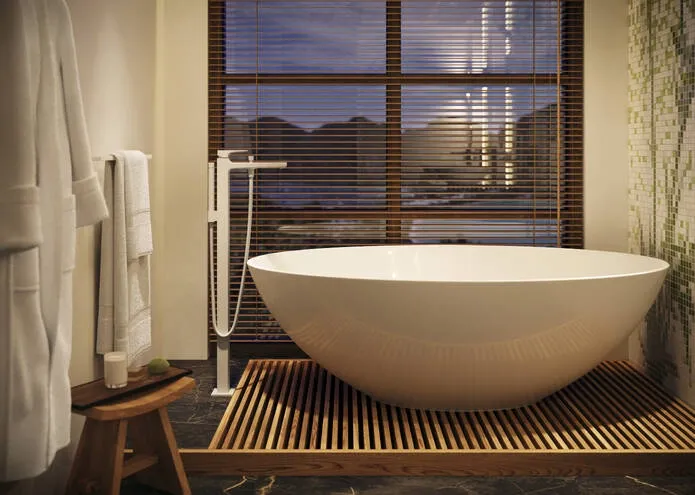 Смеситель для ванны Hansgrohe Metropol 32532700S белый