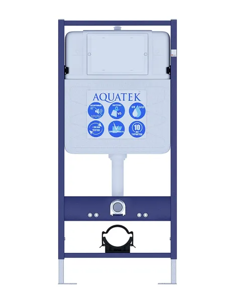 Комплект SET AQUATEK АМАДЕО KKI2 унитаз с инсталляцией и сиденьем микролифт