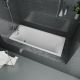 Ванна чугунная Delice Biove DLR220509RB 170х70 с черными матовыми ручками