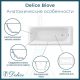 Ванна чугунная Delice Biove DLR220509RB 170х70 с черными матовыми ручками