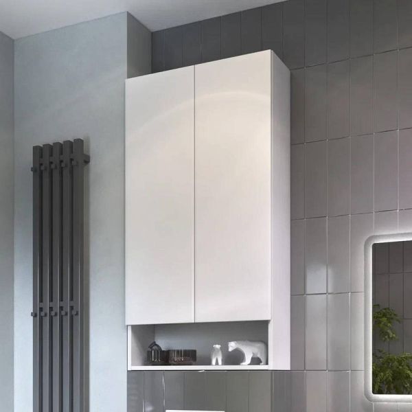 Шкаф подвесной Vigo Wing 195 поставляется в разобранном виде белый