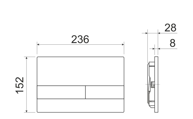 Инсталляция для унитаза Ceramica Nova Envision CN1002B с кнопкой смыва Flat чёрный матовый Инсталляция для унитаза Ceramica Nova Envision CN1002B с кнопкой смыва Flat чёрный матовый