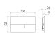 Инсталляция для унитаза Ceramica Nova Envision CN1002B с кнопкой смыва Flat чёрный матовый Инсталляция для унитаза Ceramica Nova Envision CN1002B с кнопкой смыва Flat чёрный матовый