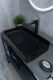 Раковина Gid BL9396 53346 накладная черная глянцевая 60x34x11 Раковина Gid BL9396 53346 накладная черная глянцевая 60x34x11