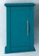 Шкафчик подвесной Cezares с одной распашной дверцей, реверсивный 54962 Blu Petrolio