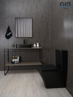 Раковина Gid Bm9550 53364 накладная черная матовая 50x40x11 Раковина Gid Bm9550 53364 накладная черная матовая 50x40x11