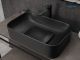 Раковина Gid Bm9598 53365 накладная черная матовая 61x38x15