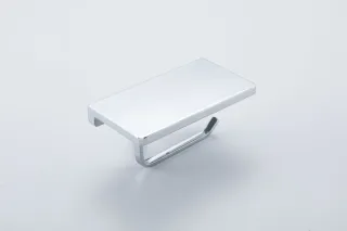Держатель для туалетной бумаги Gappo G30803 с полочкой хром Держатель для туалетной бумаги Gappo G30803 с полочкой хром