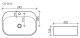 Раковина Ceramica Nova Element CN5012 60см белый