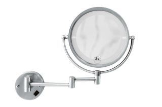 Зеркало косметическое Boheme Brillante с подсветкой серебро 505