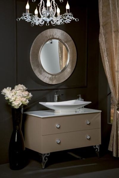 Зеркало Boheme с подсветкой Shine серебро 528-SL light