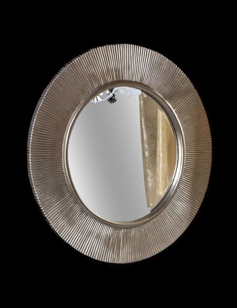 Зеркало Boheme с подсветкой Shine серебро 528-SL light