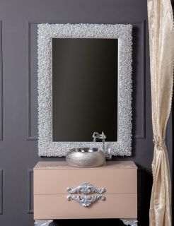 Зеркало Boheme Rose серебро 540 Зеркало Boheme Rose серебро 540