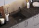 Мойка кухонная Polygran Quartz Bond-600 688292 дым