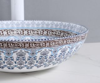 Раковина чаша Bronze de Luxe Марракеш 1008, синий Раковина чаша Bronze de Luxe Марракеш 1008, синий
