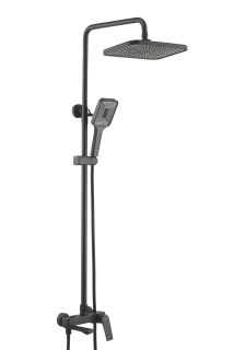 Душевая стойка Shevanik S9136H чёрный Душевая стойка Shevanik S9136H чёрный