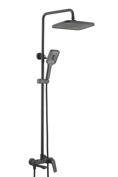 Душевая стойка Shevanik S9136H чёрный