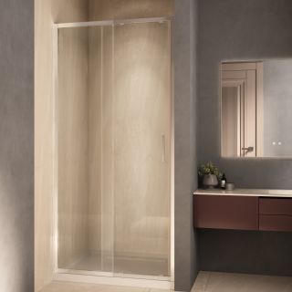 Душевая дверь Vincea Garda VDS-3RN10/11CL 110 хром стекло прозрачное