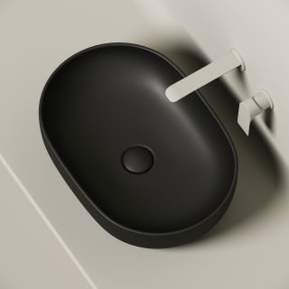 Раковина Ceramica Nova Element CN6047MB 60см чёрный матовый Раковина Ceramica Nova Element CN6047MB 60см чёрный матовый