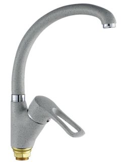 Смеситель для кухни Haiba HB4166-8 серый Смеситель для кухни Haiba HB4166-8 серый