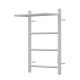 Полотенцесушитель электрический Point Афина PN04846PW 40x60 см белый