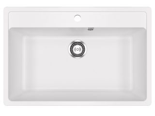 Кухонная мойка Ulgran Classic U-600-341 ультра-белый Кухонная мойка Ulgran Classic U-600-341 ультра-белый