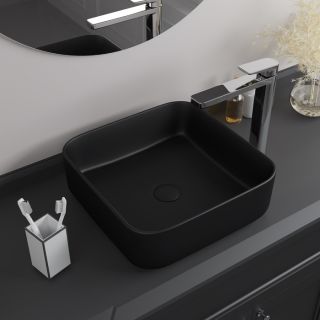 Раковина IDDIS Bridge 40см чёрный матовый BRIBM04i27 Раковина IDDIS Bridge 40см чёрный матовый BRIBM04i27