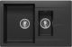 Мойка кухонная Polygran BRIG-770 чёрный 621404 Мойка кухонная Polygran BRIG-770 чёрный 621404