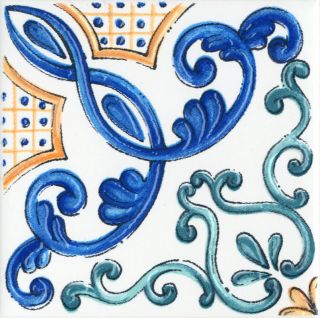 Плитка Kerama Marazzi STG\A452\5232 Декор Капри майолика глянцевый 20x20x0,69