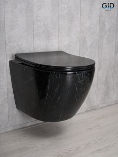 Унитаз подвесной Gid Bs2198 62227Y под камень глянцевый 49x36x35.5 Унитаз подвесной Gid Bs2198 62227Y под камень глянцевый 49x36x35.5