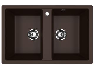 Кухонная мойка Ulgran Classic U-608-345 шоколад Кухонная мойка Ulgran Classic U-608-345 шоколад