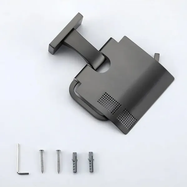 Держатель для туалетной бумаги Gappo G0703-9 оружейная сталь