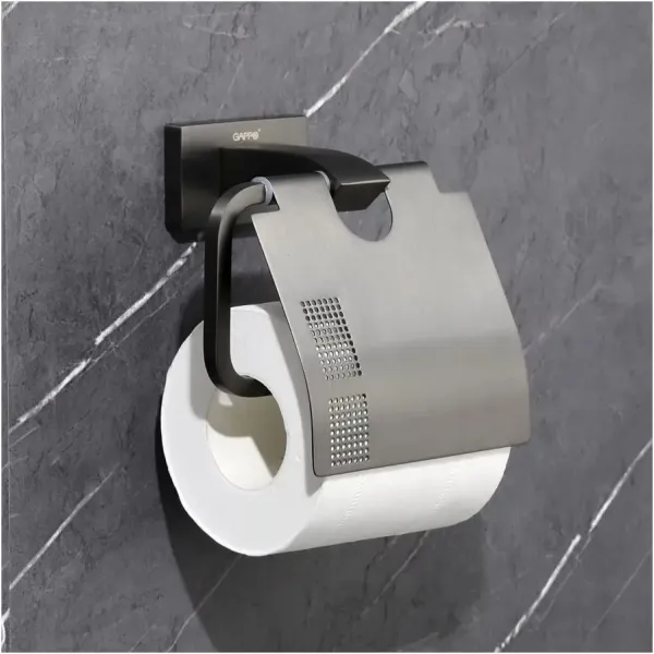 Держатель для туалетной бумаги Gappo G0703-9 оружейная сталь