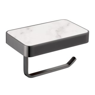 Бумагодержатель с полкой для телефона ABBER Westen AA1730NG оружейная сталь