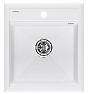 Мойка кухонная Paulmark Stepia PM114651-WH белый Мойка кухонная Paulmark Stepia PM114651-WH белый