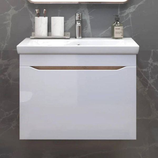 Тумба под раковину подвесная Vigo Grani 165 70 см дуб золотой