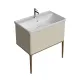 Комплект ножек для тумбы Kerama Marazzi Элеганс KMELLg80MSW 80 см светлое дерево
