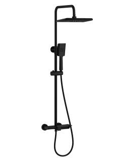 Душевая стойка Wonzon & Woghand WW-AE33110-MB чёрный матовый Душевая стойка Wonzon & Woghand WW-AE33110-MB чёрный матовый