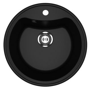 Кухонная мойка Ulgran Classic U-601-344 ультра-чёрный Кухонная мойка Ulgran Classic U-601-344 ультра-чёрный